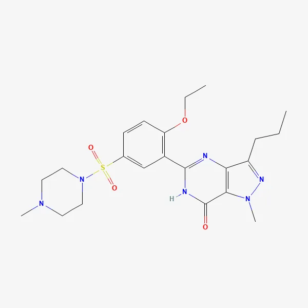Chemical structure · C22H30N6O4S · PubChem