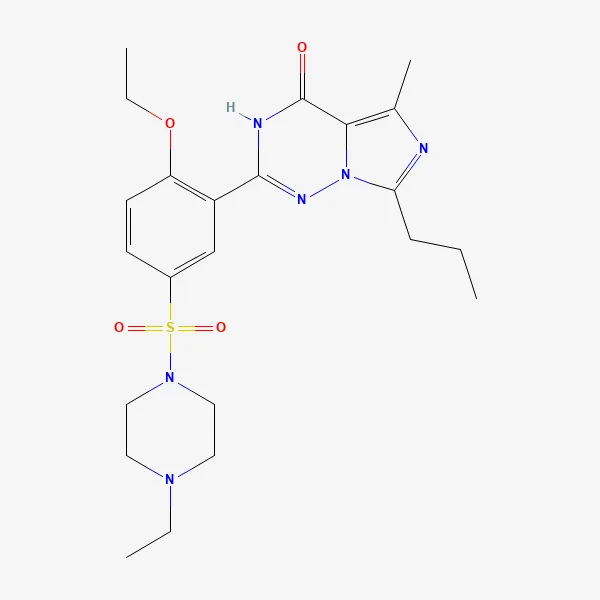 Chemical structure · C23H32N6O4S · PubChem