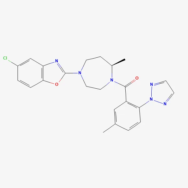 Chemical structure · C23H23ClN6O2 · PubChem