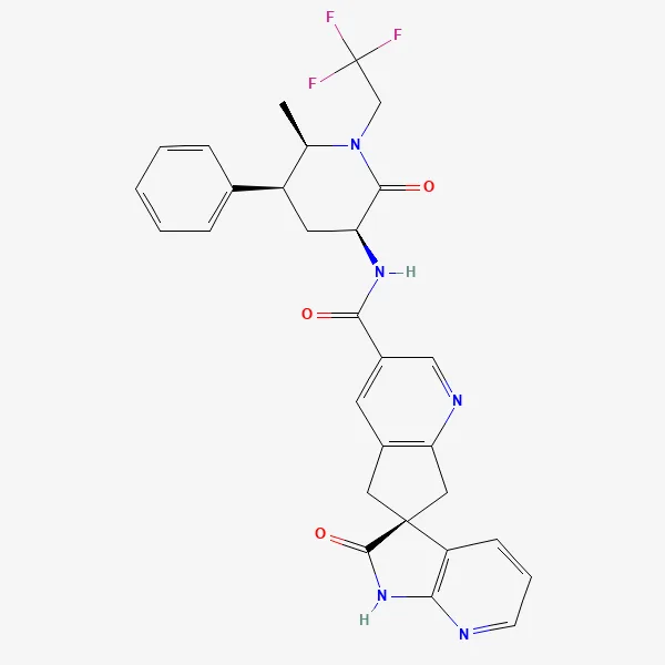 Chemical structure · C29H26F3N5O3 · PubChem